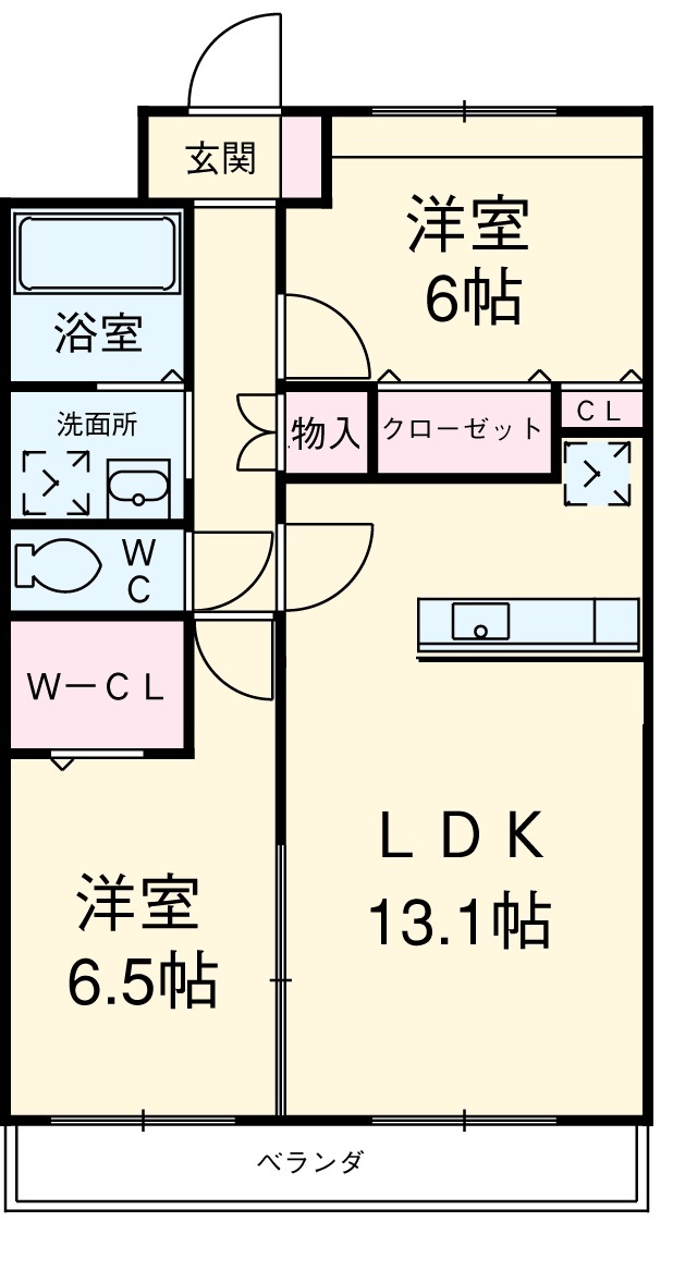 セレネイドの間取り