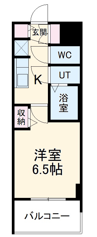 ファステートNAGOYA今池バレンシアの間取り