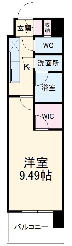 レジデンシア今池の間取り