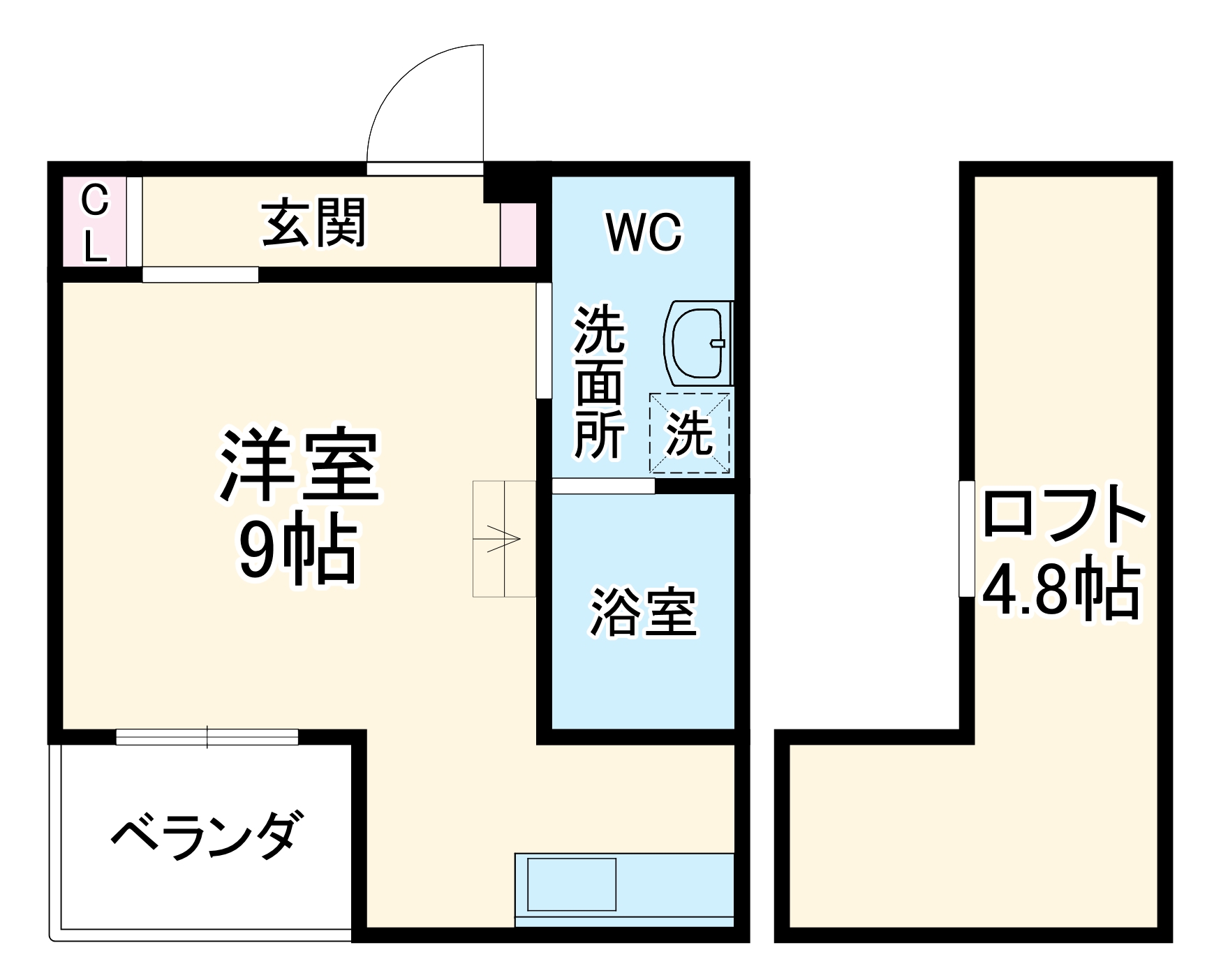 トレス Ⅰの間取り