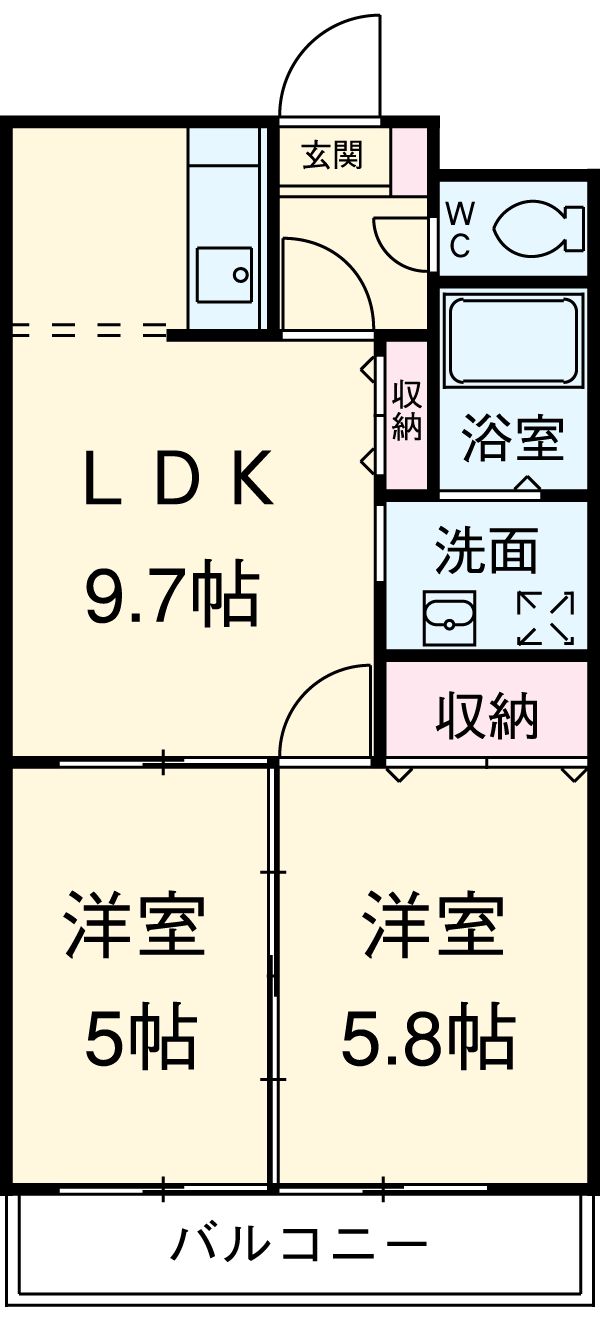 サンライズの間取り