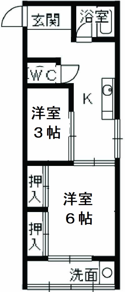 安藤ビルの間取り