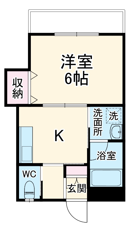 クローバーの間取り