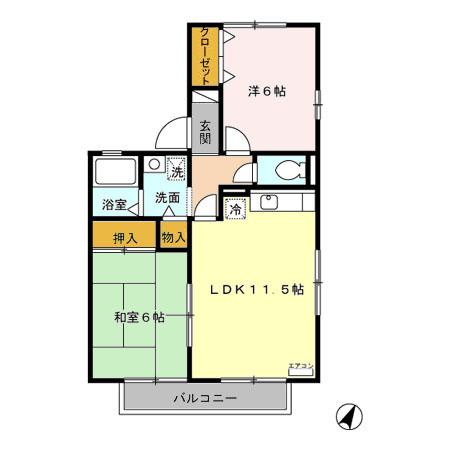 ベイグランデの間取り