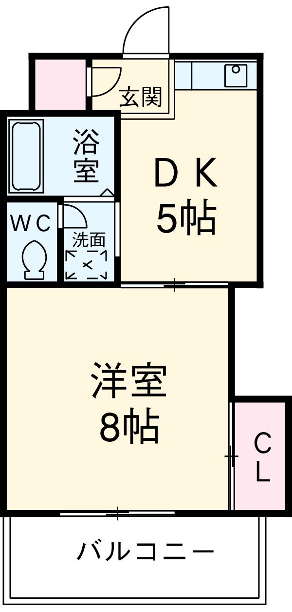 アベニュー22の間取り