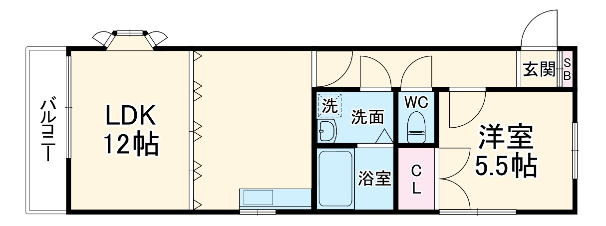 ベルハイムの間取り