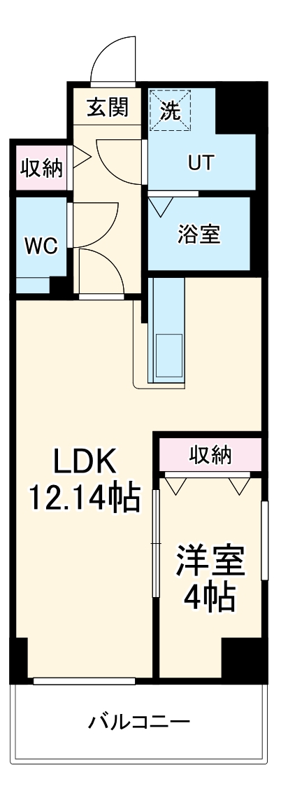 S-FORT古出来fioreの間取り