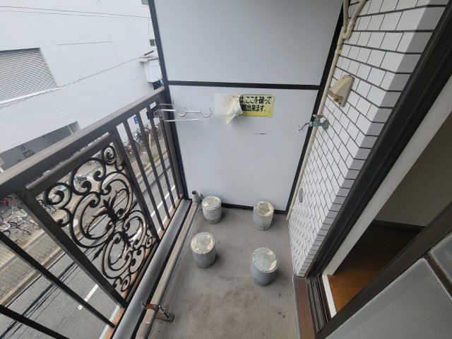 12/25 バルコニー