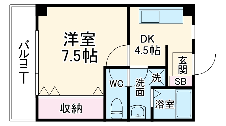 2/3 間取