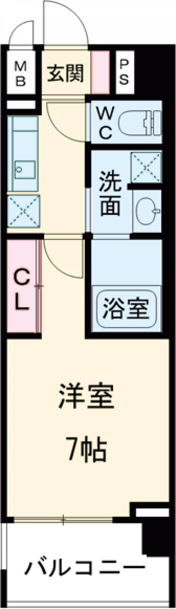 コーボック桜ヶ丘の間取り