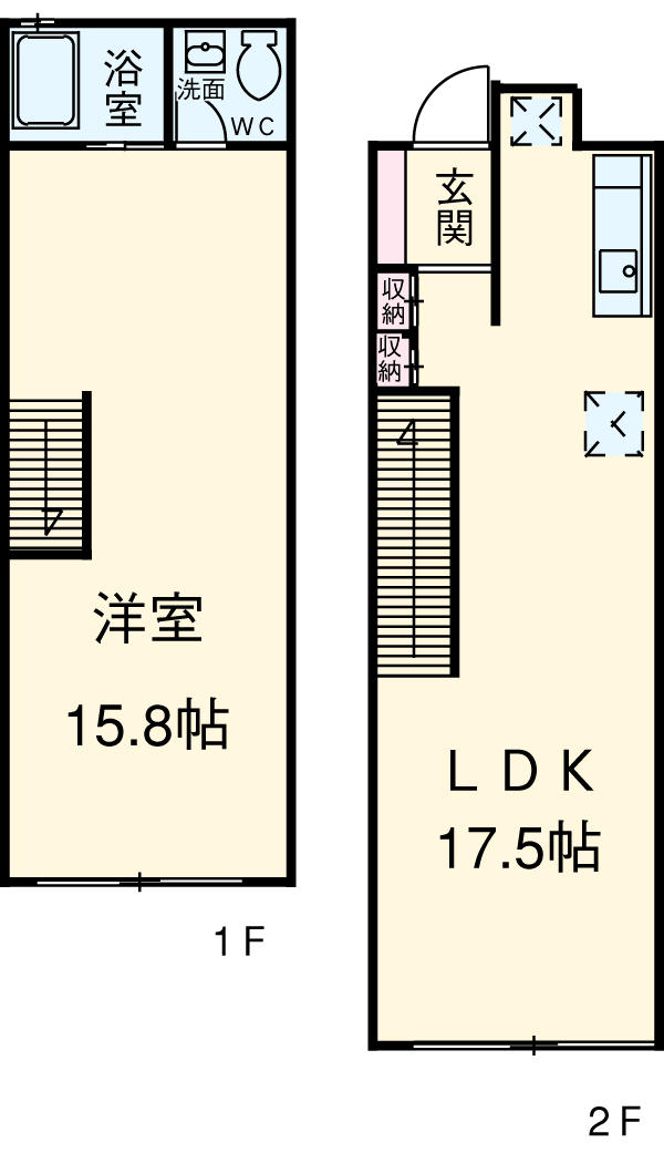 FLATS GAZERYの間取り