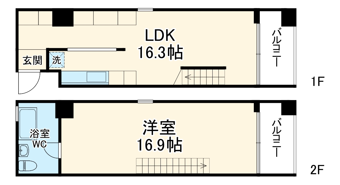 FLATS GAZERYの間取り