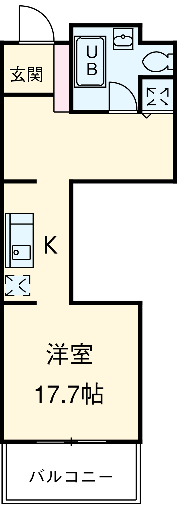 FLATS GAZERYの間取り