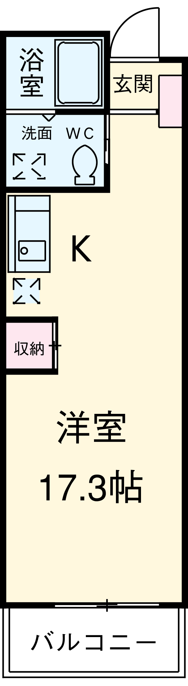 FLATS GAZERYの間取り