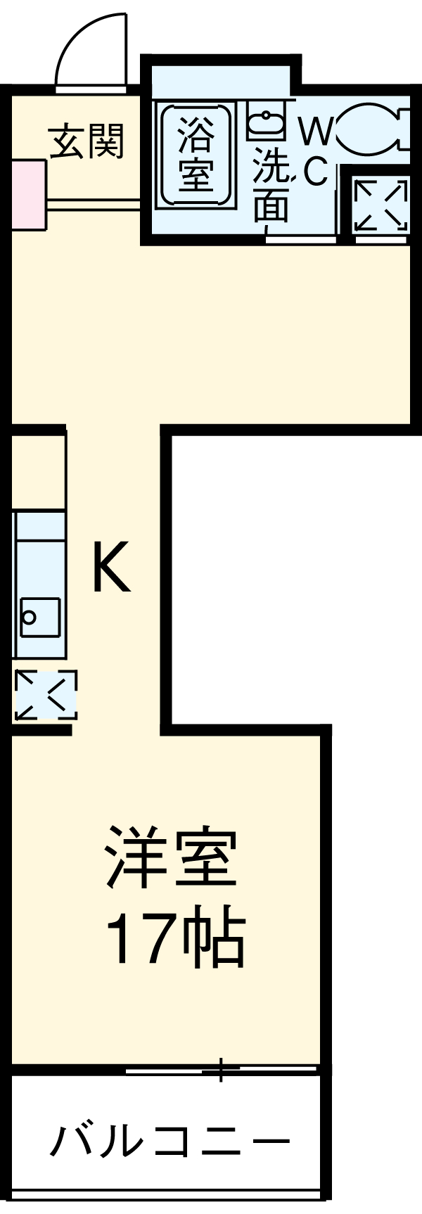 FLATS GAZERYの間取り