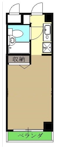 フラッツ東湘の間取り