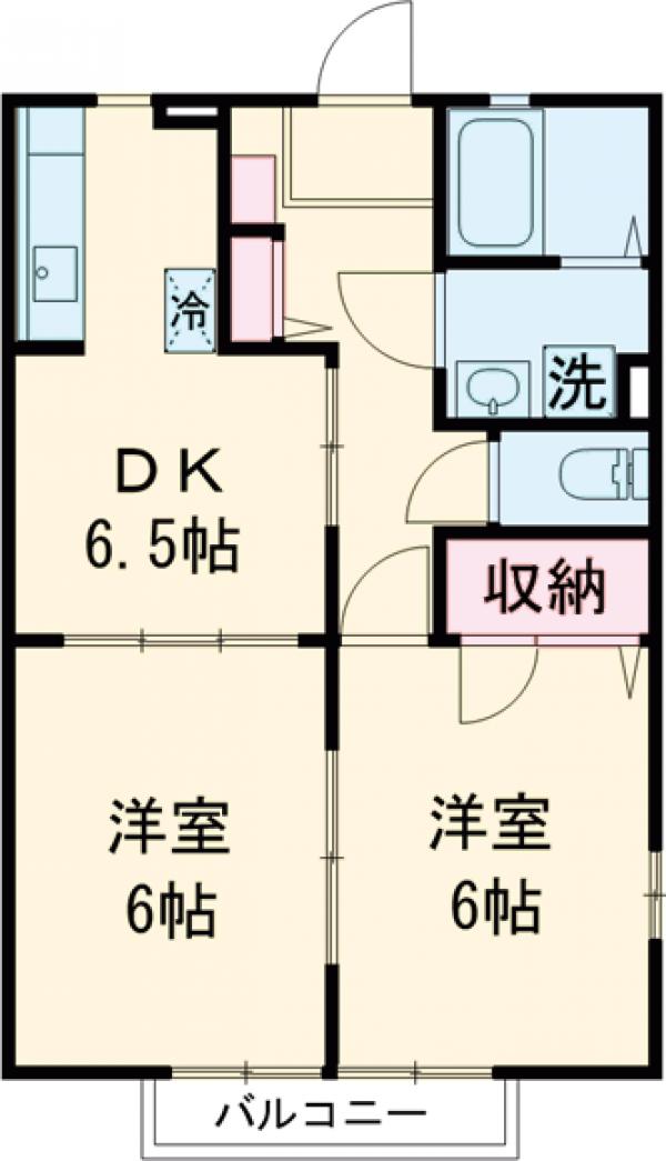 第7登陽コーポの間取り