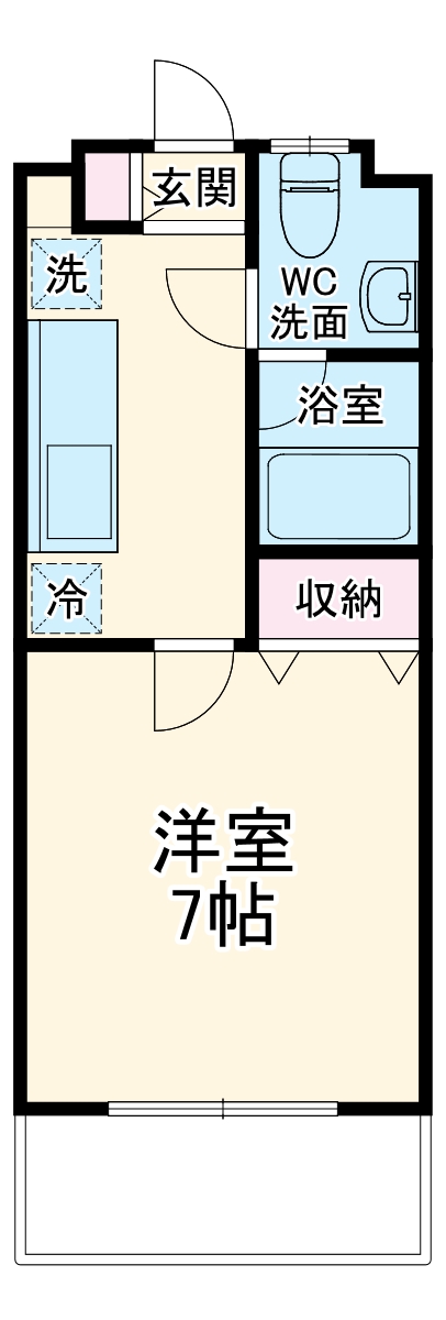 第5ベルビューの間取り