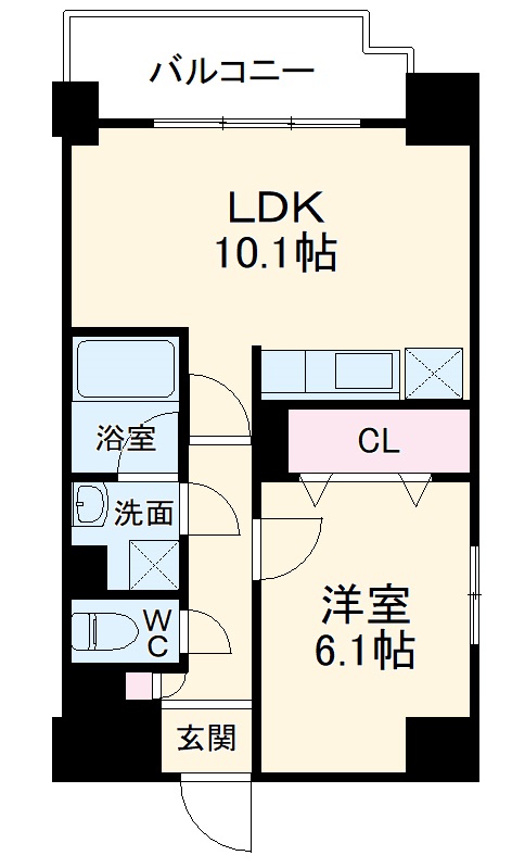 エスペランサ浄心の間取り