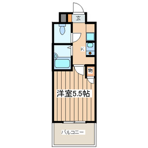 プランドール星川の間取り