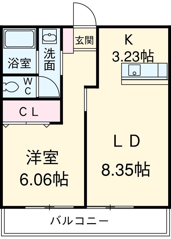 グレイス・ササの間取り