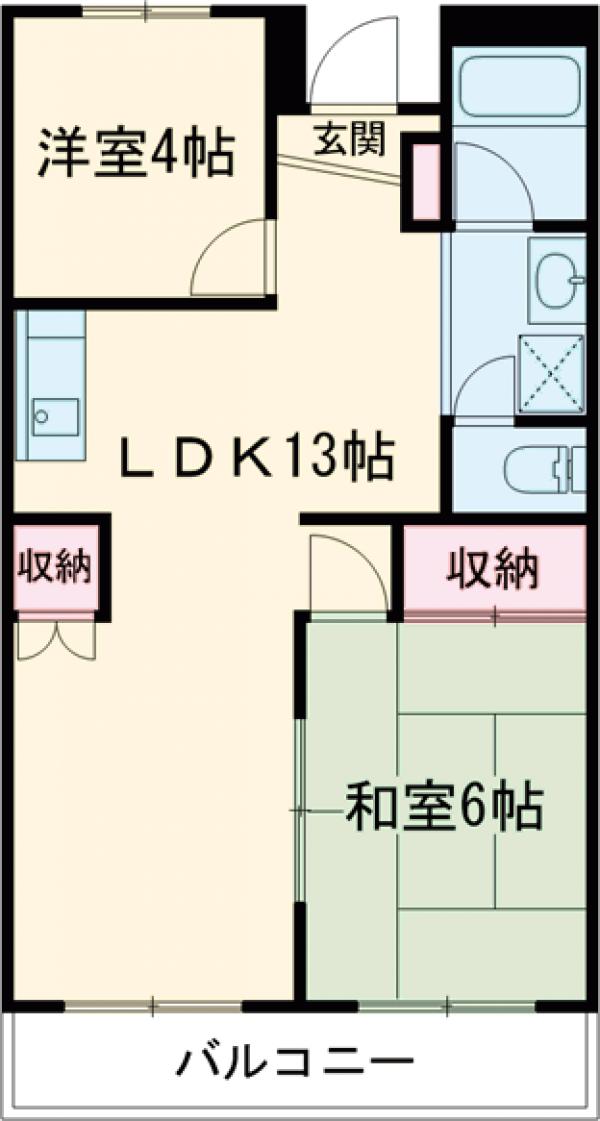 グリーンヒル桜ヶ丘の間取り