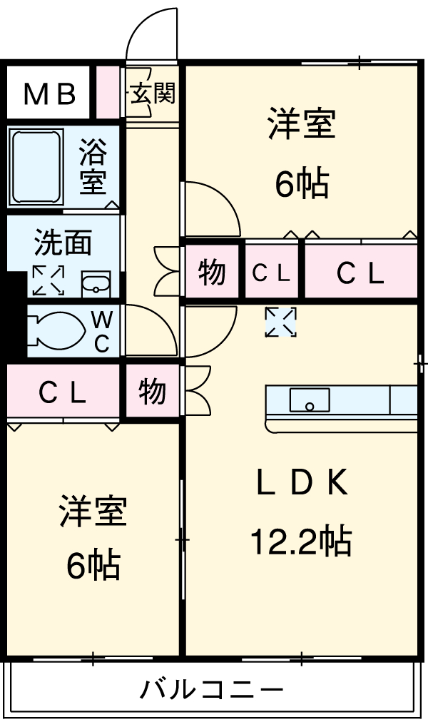 ミュラーユの間取り