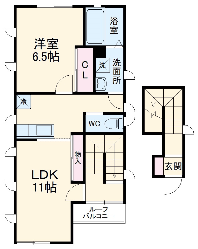 リスカムの間取り