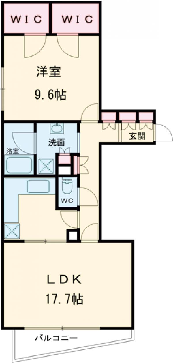 KWレジデンス桜新町の間取り
