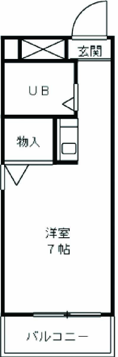 コンセール高畑の間取り