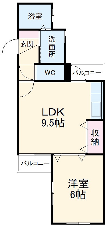 ハーモニーの間取り