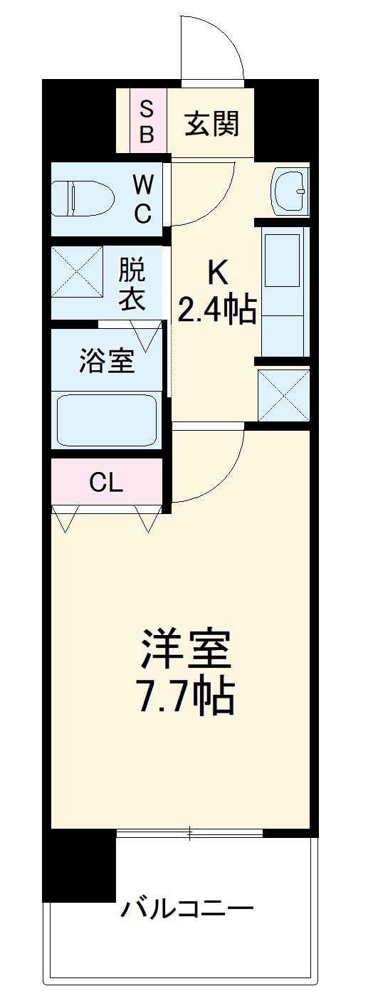 ブルームライフ黒川の間取り