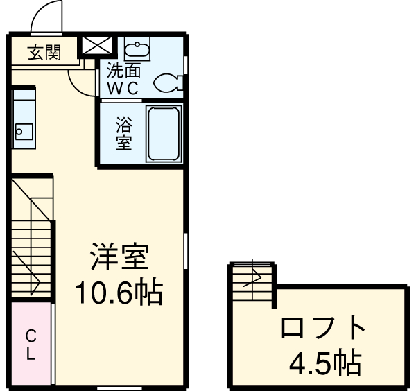 Etoile黒川(エトワール黒川)の間取り