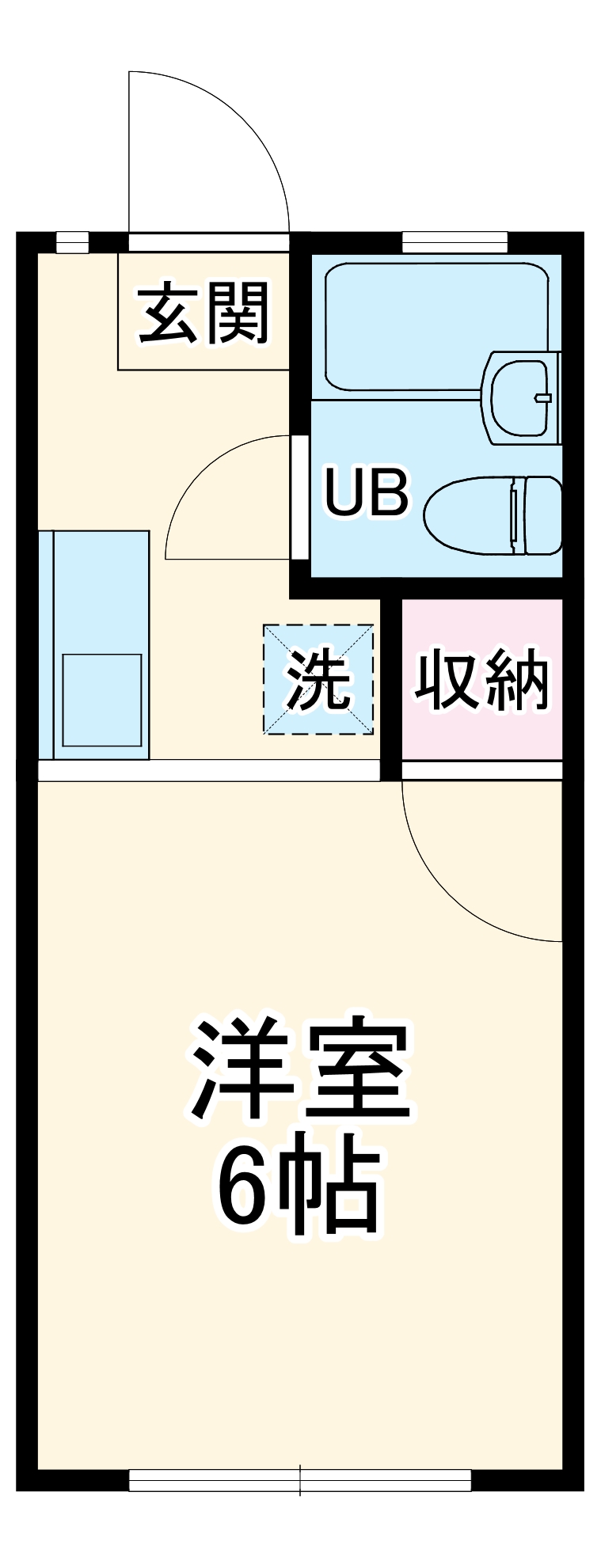 ファミール飯島の間取り