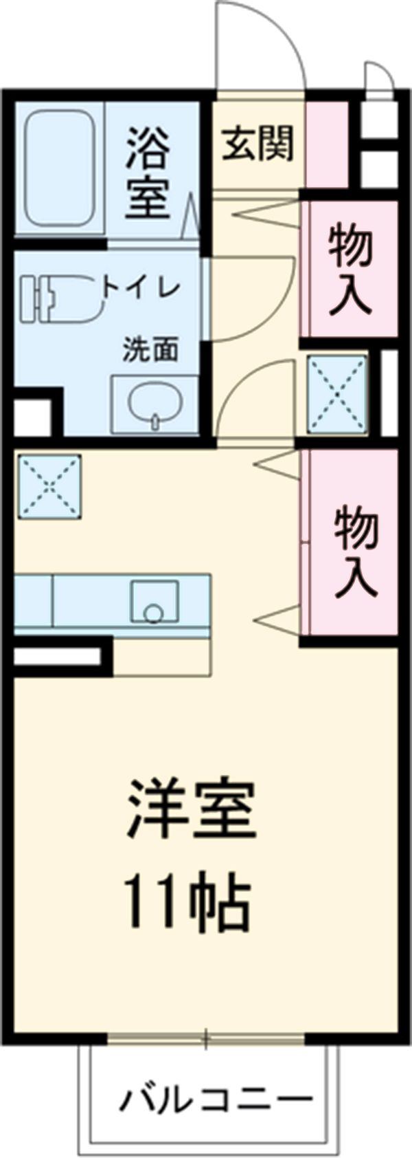 ジュネスの間取り