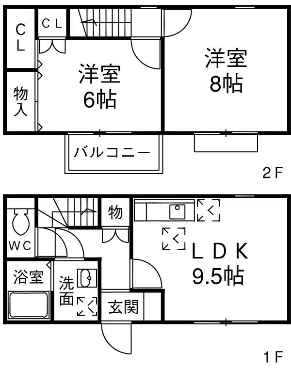 Fine Abendの間取り