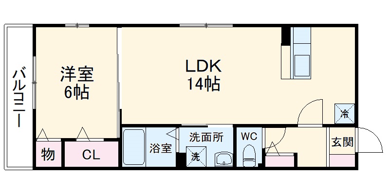 ソレーユの間取り