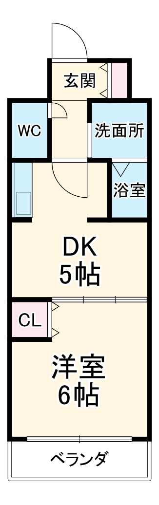 コアレジデンスの間取り