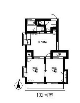 それいゆ一ツ橋 弐番館の間取り