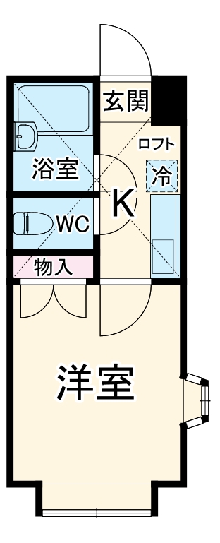リヴェールユウナミの間取り