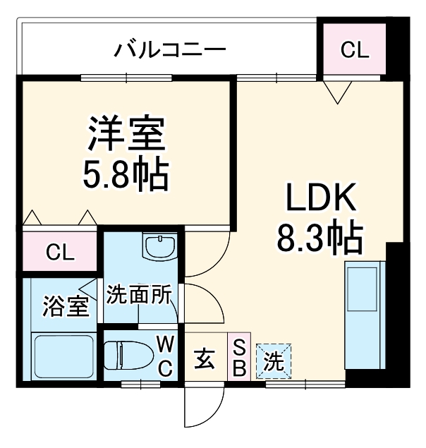 エーデルハイツの間取り