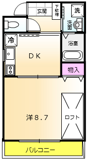 L・とれじゃーの間取り