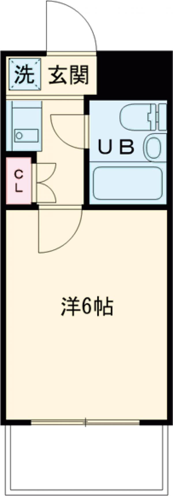 グローリア初穂聖蹟桜ヶ丘の間取り