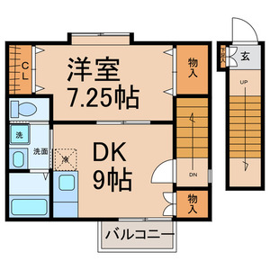 グラシア光音寺の間取り