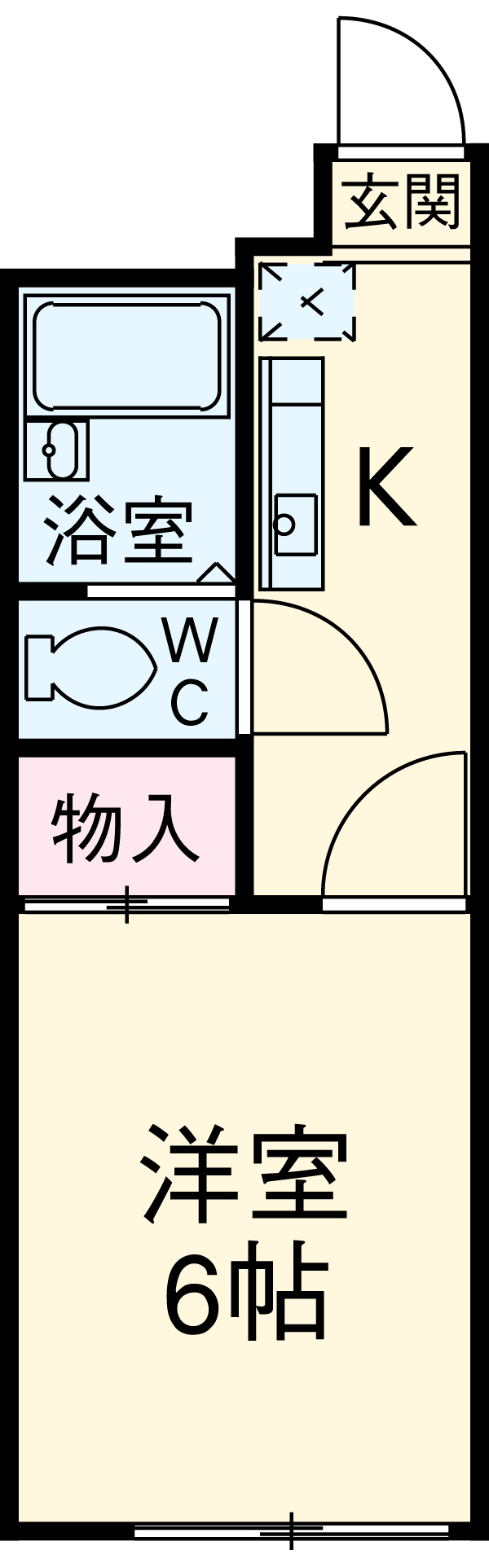 ファビュラス清華の間取り