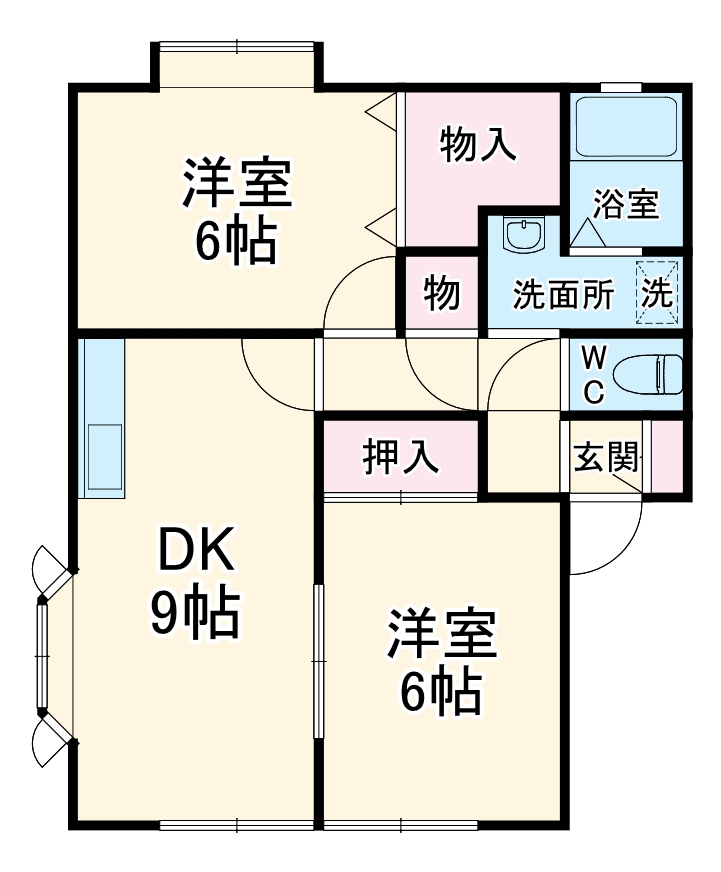 メゾンドールDの間取り