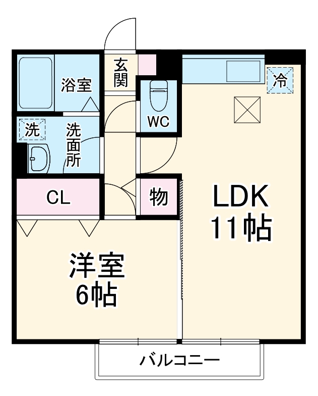 プレジオの間取り