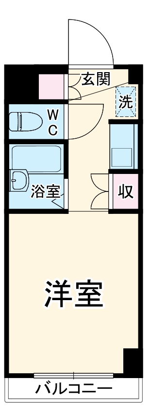 ヒルズ北勇の間取り