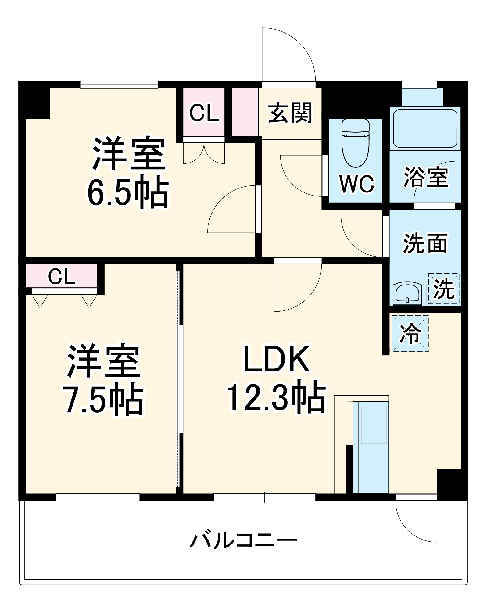 サンライト緑園の間取り