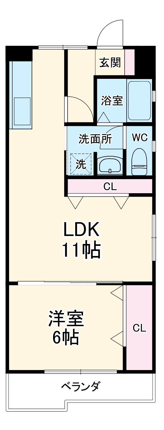 大脇ビルの間取り
